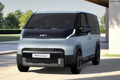 Kia reveals the exterior of the PV5
