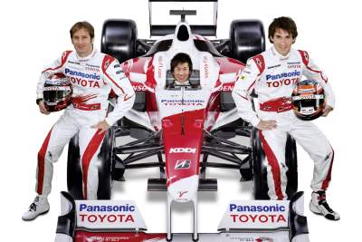 Toyota releases its 2009 TF109 F1 Car