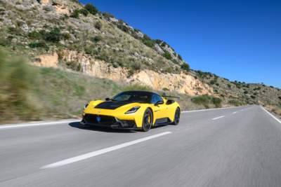 Maserati GT2 Stradale hits the road