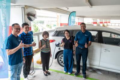 SP Group launches first EV chargers in Tengah estate