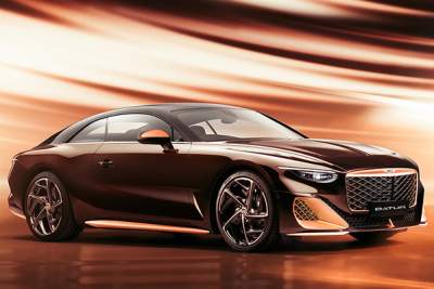 Bentley unveils specially commissioned Batur