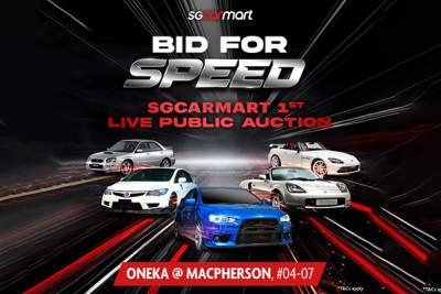 Sgcarmart to host first public live auction for "JDM" rides