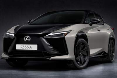 2026 Lexus RZ makes world premiere in Europe
