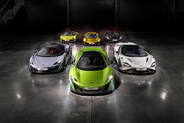 McLaren celebrates ten years since its first LT model