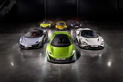 McLaren celebrates ten years since its first LT model