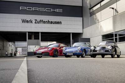 Porsche celebrates 75 years at Zuffenhausen