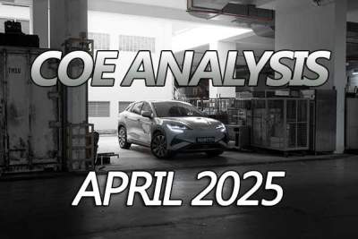 COE Analysis Apr '25: Higher COE quota, high premiums still