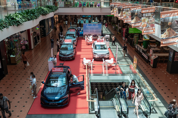 Honda entices buyers with awesome offers at Jurong Point