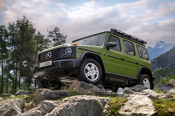 This is Merc's G-Class Edition STRONGER THAN THE 1980s