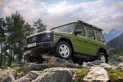 This is Merc's G-Class Edition STRONGER THAN THE 1980s