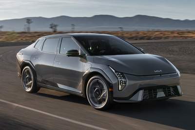 Kia reveals new EV4 at the New York International Auto Show