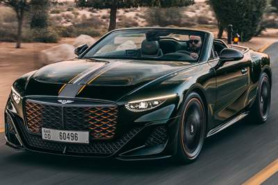 Bentley Batur Convertible makes public debut