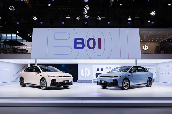 Leapmotor B01 premieres at 2025 Auto Shanghai