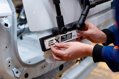 Volvo EX30 SUV kicks off European production