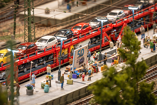 Volkswagen marks Polo's 50th birthday with miniature exhibit