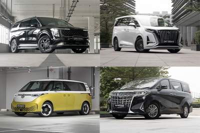 Editorial Picks: Full-sized MPVs around $300k!
