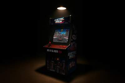 Nissan's latest invention? An 8-bit retro arcade game