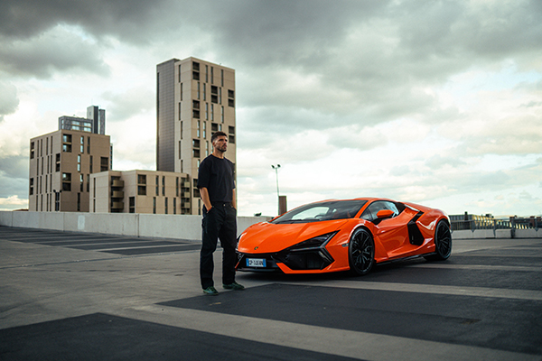 Ruben Dias professes love for the Lamborghini Revuelto