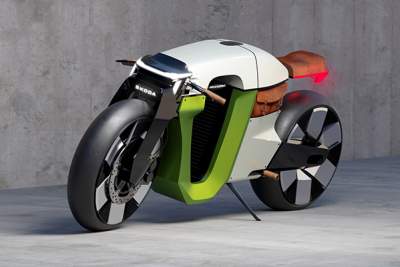 Iconic Skoda Slavia B motorcycle reimagined