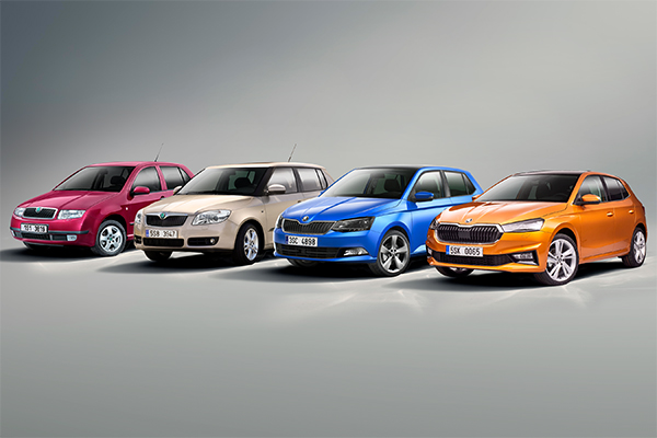 Five millionth Skoda Fabia rolls off production line