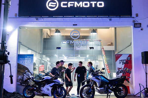 CFMOTO SG celebrates showroom opening with two new models