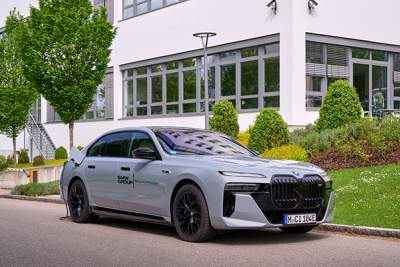 BMW Group testing solid-state batteries in BMW i7 test car