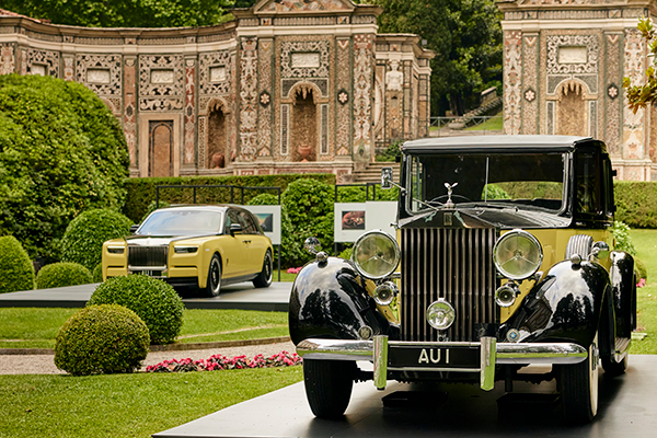 Rolls-Royce Phantom Goldfinger makes public debut
