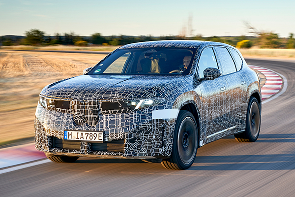 BMW iX3 prototypes undergo extensive testing
