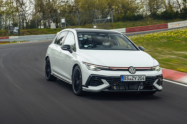 New Golf GTI Edition 50 impresses on the Nordschleife track