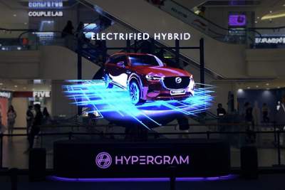 Mazda's Hypergram Experience Hub moves to Raffles City Mall