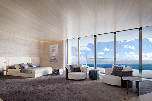 Bentley Residences Miami unveils penthouse with a view