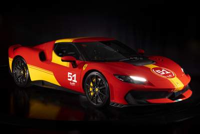 Exclusive Ferrari model reserved for racing driver clients