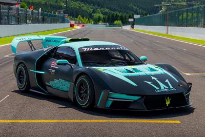 Maserati MCXtrema sports special livery at 24 Hours of Spa
