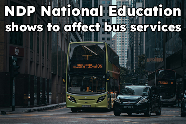 NDP National Education Shows to affect bus services