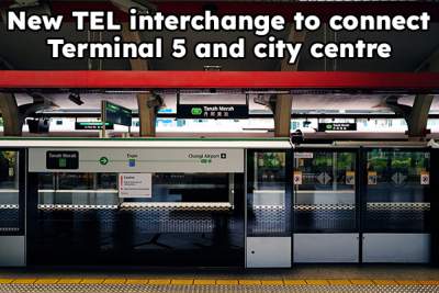New TEL interchange to connect Terminal 5 and city centre