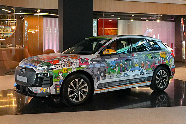 Audi SG transforms House of Progress in the spirit of SG60
