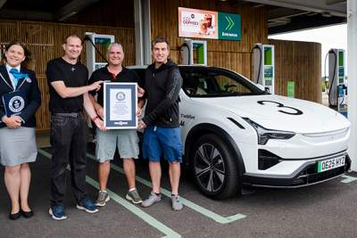 Polestar 3 sets new Guinness World Record