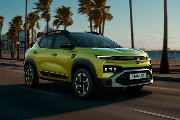 Facelifted Renault Kiger offered with four trims