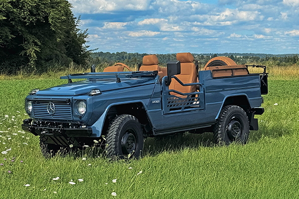 Singaporean Military G-Wagen to debut at Newport