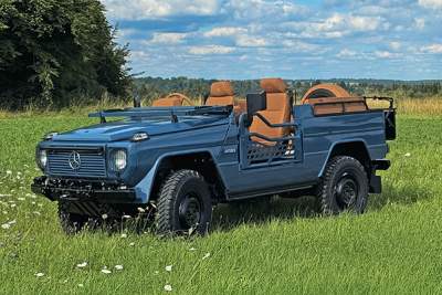 Singaporean Military G-Wagen to debut at Newport