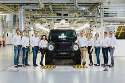 Mercedes-Benz builds 600,000th G-Class