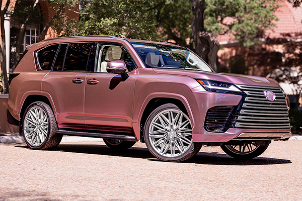 Lexus debuts Glam LX concept vehicle