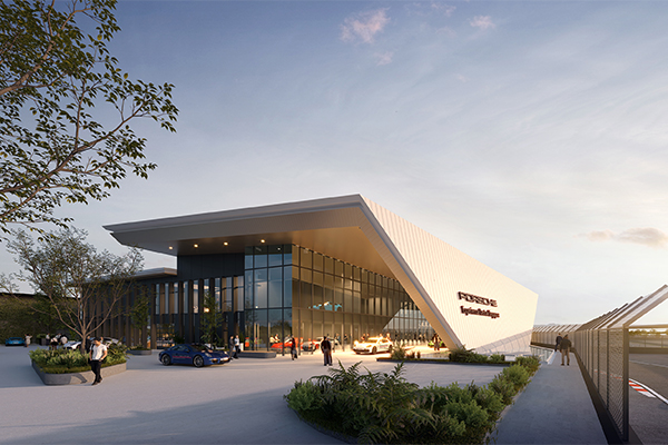 Finalised design of Porsche Experience Centre SG unveiled