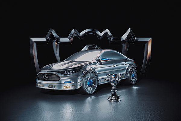 Mercedes-Benz unveils one-of-one CLA art piece