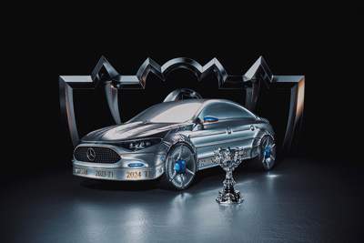 Mercedes-Benz unveils one-of-one CLA art piece