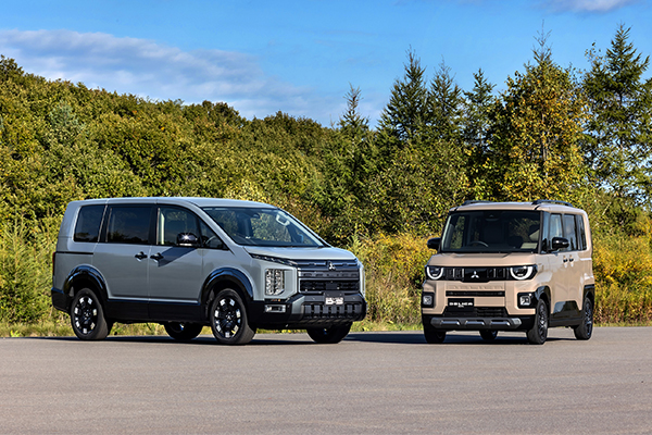 Mitsubishi debuts two Delica models at the 2025 JMS