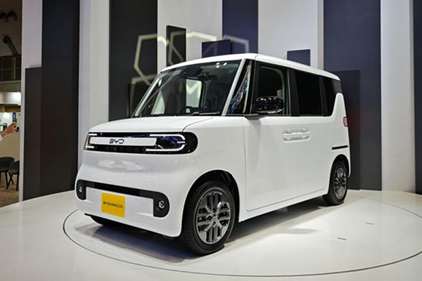 BYD unveils first mini-EV at 2025 Japan Mobility Show