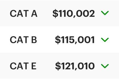 COE Results Nov 2025 1st Bidding: Cat A, B and E dive!