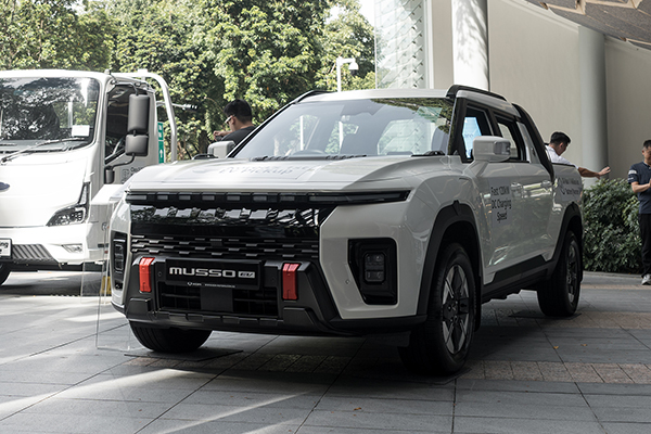 KGM Musso EV and Qingling EQ2 launched in Singapore