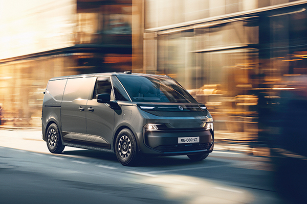 Renault reveals all-new Trafic Van E-Tech with 800V platform